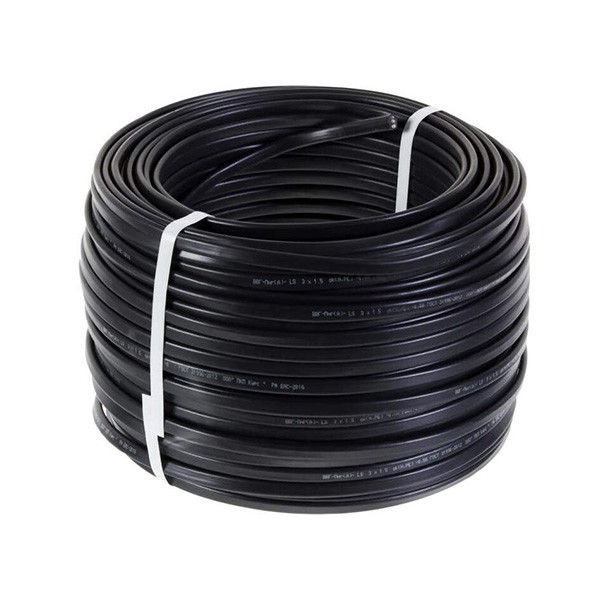 Cable souple noir 3x10